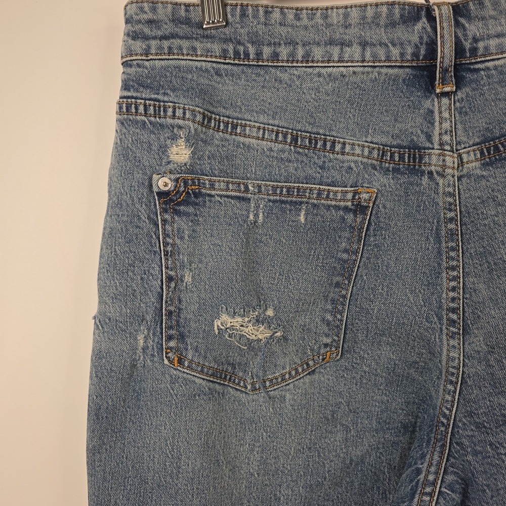 Pilcro Letterpress Anthropologie Women's Size 31 Distressed Denim Jeans Grunge - Picture 9 of 16